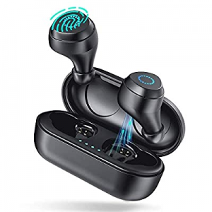 True Wireless Earbuds, Joyroom Bluetooth 5.0 TWS Stereo Headphones in Ear Built in Mic, Touch Contro