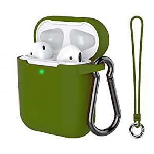 Airpods Case, Music tracker Protective Thicken Airpods Cover Soft Silicone Chargeable Headphone Case