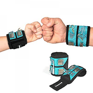 GEARDRIVE Magnetic Wristband now 50.0% off , Strong Magnets for Holding Screws, Nails, Bolts, Dril..
