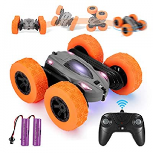 RC Cars Stunt Car Toy now 30.0% off , Remote Control Kids Toy Car, 4WD 2.4GHz Double Sided Rotatin..
