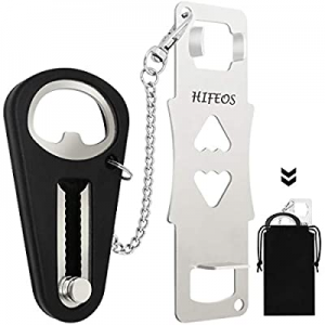 HIFEOS Portable Door Lock now 50.0% off , Anti-Theft Travel Lock for Additional Privacy and Safety..