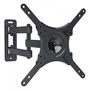 Full Motion TV Wall Mount Bracket for Max 42 Inch TV JUSTSTONE Wall TV Mount Swivel Durable Arms Ant