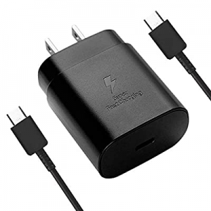 USB C Super Fast Charging PD 25W Wall Charger for Samsung Galaxy Z Fold 2 / Note 20 Ultra Note10 / 1