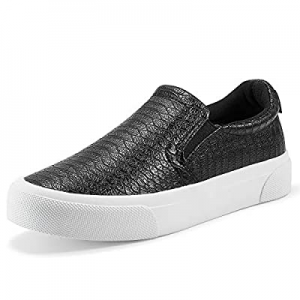 One Day Only！JENNARDOR Women Fashion Sneakers Slip On Shoes for Womens Casual Walking Shoes Comfor..