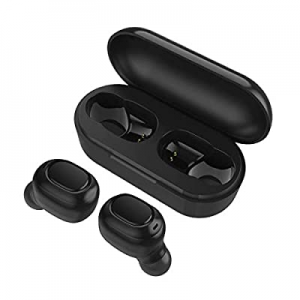 Wireless Earbuds in-Ear Touch Control Bluetooth Headphones, Built-in Dual Mics Deep Bass Sound, USB-