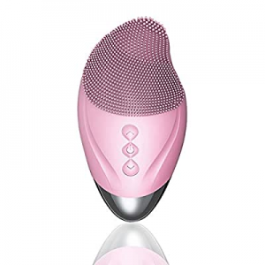 FBFL Facial Cleansing Brush, 3 in 1 Silicone Sonic Face Brush-Heated Head Warm Eye Massage，Deep Clea