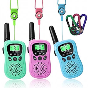 Walkie Talkies for Kids now 40.0% off , Range Up to 3Miles with LCD Display & Flashlight Walkie Ta..