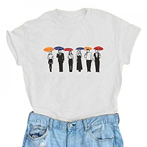 Women Summer Short Sleeve Cute Funny Graphic Vintage T Shirt Tops Tees now 40.0% off 