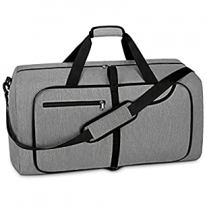 30.0% off Travel Duffel Bag Foldable Weekender Overnight Bags for Men Women Waterproof Sports Gym ..