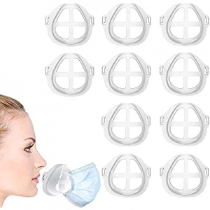 3D Mask Bracket Inner Support Frame now 50.0% off , Keep Fabric Off Mouth to Create More Breathing..