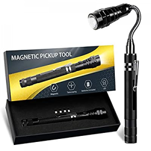 Magnetic Pickup Tool with LED Lights now 50.0% off , A Must Tool Gift with Box for Men Who Have Ev..