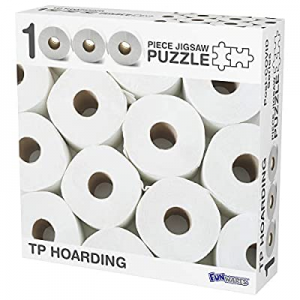 Funwares TP Hoarding Toilet Paper Puzzle 1000 Piece Jigsaw Puzzle now 10.0% off 