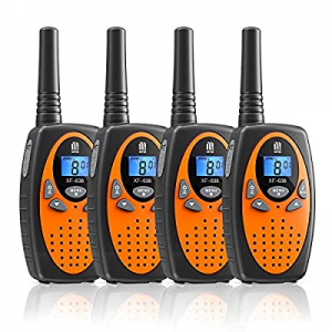 One Day Only！Walkie Talkies 4 Pack now 35.0% off , MTM 22 Channels Two Way Radios Walkie Talkies f..