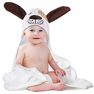 One Day Only！Baby Hooded Towel now 50.0% off , Extra Soft Hooded Towels for Baby Shower, Organic B..
