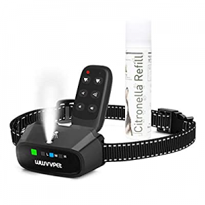 WWVVPET Citronella Spray Dog Training Collar with Remote Control now 25.0% off , 2 Modes Citronell..