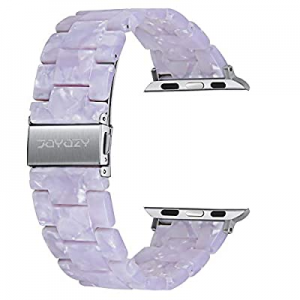 Joyozy Compatible with Apple Watch Bands 38mm 40mm 42mm 44mm, Resin Wristbands Replacement for iWatc