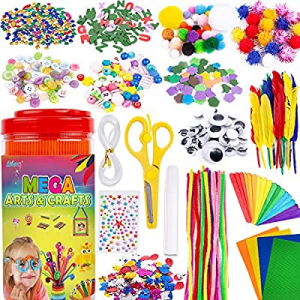 50.0% off Liberry Arts and Crafts Supplies for Kids - Craft Art Supply Kit for Toddlers Ages 4-12 ..