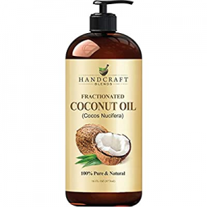 Fractionated Coconut Oil 16 fl. oz– 100% Pure & Natural Premium Therapeutic Grade - Coconut Carrier 