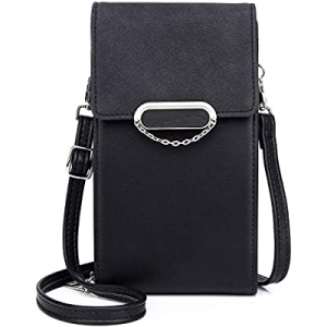 Zanesun Crossbody Cell Phone bag for Women now 50.0% off , Small PU leather Handbag Purse Ladies W..