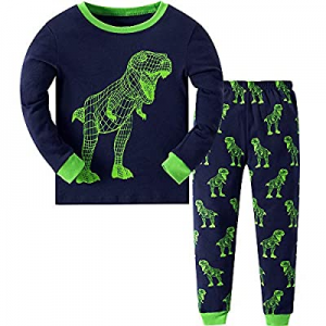 Garsumiss Boys Dinosaur Pajamas Toddler Clothes Kid Pajamas Set Cotton now 50.0% off 