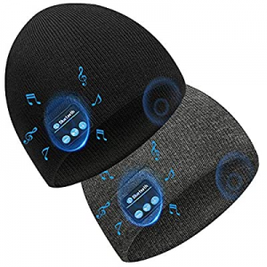 MISSHALO Bluetooth Beanie for Men Knit Beanie Hat Music Hat Beanie Bluetooth Hat for Men now 50.0%..