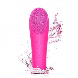 Sonic Vibrating Facial Cleansing Brush-Body Cleanser with 5 Modes,Deep Cleansing,Exfoliating,Massagi