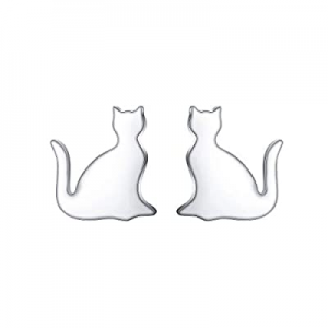 925 Sterling Silver Animal Ear Studs Small Cute Cat Stud Earrings for Women Teen Girls Gift now 35..