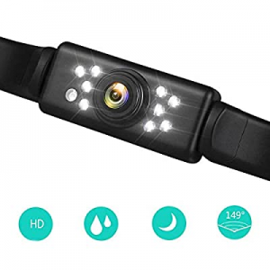 Car Rear View Backup Camera - Auto License Plate Back Up Cam Reverse Backing Camera for Pickup Truck