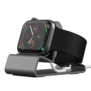 Sincetop Compatible with Apple Watch Charger Stand, Aluminum iWatch 44 40 42 38 mm Charging Holder D