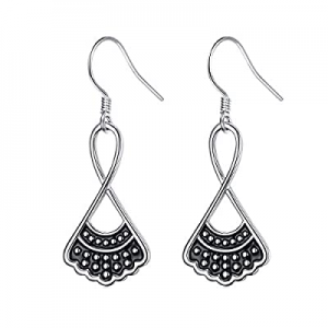 40.0% off Sterling Silver RBG Dissent Collar Earrings Dangle Drop Stud Jewelry Gifts for Women Fan..