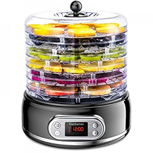 One Day Only！Elechomes 6-Tray Food Dehydrator now 20.0% off , Mesh Screen and Fruit Roll Sheet Inc..