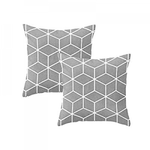 Speverdr 18'' x 18'' Geometric Throw Pillow Covers Set of 2 Decorative Cushion Covers for Sofa now..
