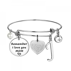 Ursteel Gifts for Mom now 65.0% off , 26 Initial Charm Bracelets Mom Birthday Gifts from Daughters..