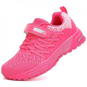 One Day Only！KUBUA Running Shoes Kids Sneakers for Boys Girls Shoes Lightweight Breathable Sport A..