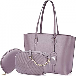 Handbag for Women Tote Bag Leather Shoulder Crossbody Bag Satchel Purse Set 3pcs now 50.0% off 