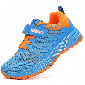 KUBUA Running Shoes Kids Sneakers for Boys Girls Shoes Lightweight Breathable Sport Athletic now 4..