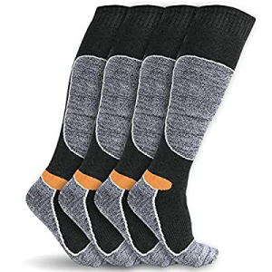 Ski Socks 2 Pairs Pack For Men Women now 30.0% off , GRM Snowboarding Thickened Warm Stocking Warm..