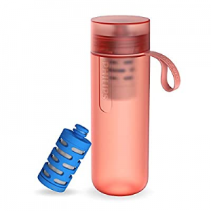 One Day Only！Philips GoZero Active Bottle with One Fitness Filter now 30.0% off , Squeeze Hydratio..