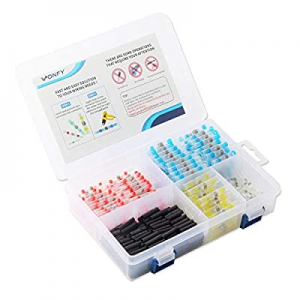 One Day Only！350PCS Solder Seal Wire Connectors-Waterproof Solder Wire Connectors Kit-Heat Shrink ..