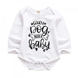 Newborn Baby GOT My Mind ON My Mommy Paws Funny Bodysuits Rompers Outfits Grey White 0-18M now 65...