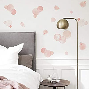One Day Only！50.0% off Holly LifePro Pink Bubble Wall Decal Poster Lettering Wall Stickers Murals ..