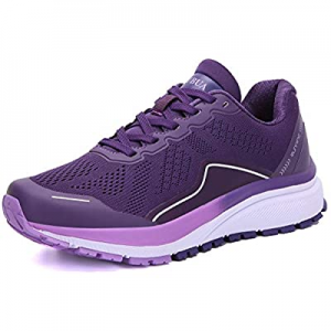 One Day Only！KUBUA Women's Road Running Shoes Arch Supportive Breathable Sneakers now 50.0% off 