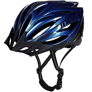One Day Only！50.0% off ILM Bike Bicycle Helmet for Women Men Youth Kids Quick Release Strap Lightw..
