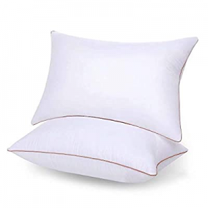 OVX Pillows for Sleeping Set of 2 (King 20x36in now 25.0% off , 3D/7D Gel Fiber Fill) Premium Hypo..