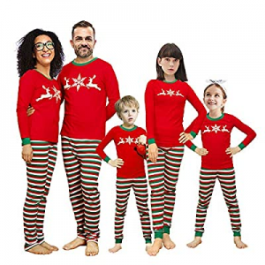 Family Christmas Holiday Matching Pajamas Set now 50.0% off 