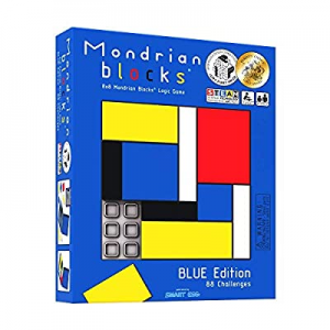 Mondrian Blocks - Blue Edition (Parents’ Choice Award Winner) - Brain Teaser STEM Puzzle Game now ..