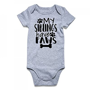80.0% off Toddler Unisex Child Adorable Bodysuits Funny Daily Onesie 3D Letter Printed Jumpsuit Co..