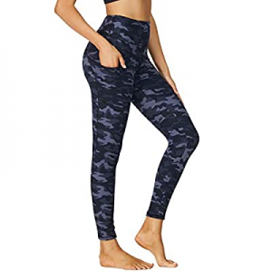 30.0% off HIGHDAYS Leggings with Pockets for Women - High Waist Printed Pattern Workout Pants for ..