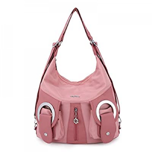 Satchel Handbag for Women, Ultra Soft Washed Vegan Leather Crossbody Bag, Shoulder Bag, Tote Purse..