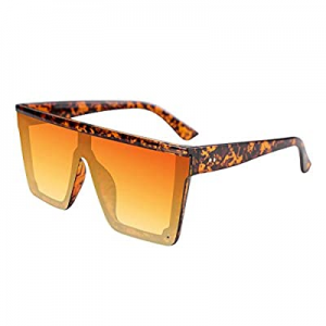 FEISEDY Fashion Siamese Lens Sunglasses Women Men Succinct Square Style UV400 B2470 now 40.0% off 